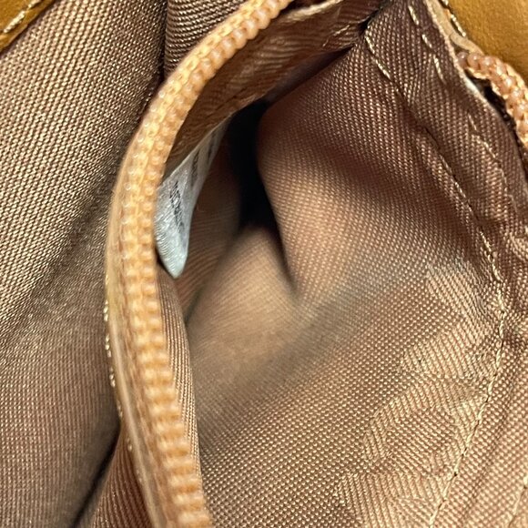 MCM Vintage Visetos Leather Tri-Fold Wallet,  Cognac - Preowned - Picture 15 of 15